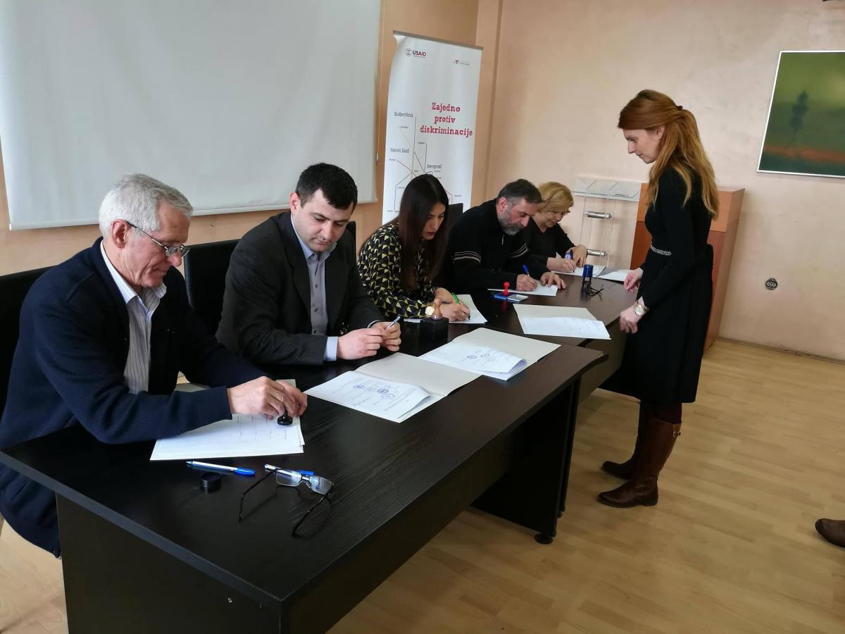 Potpisnici Memoranduma o saradnji Novi Pazar